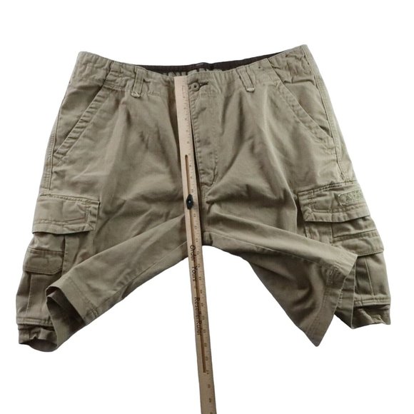 UNION BAY Shorts Men's Cargo Pockets Relaxed Fit Brown Size 42 - Picture 8 of 12